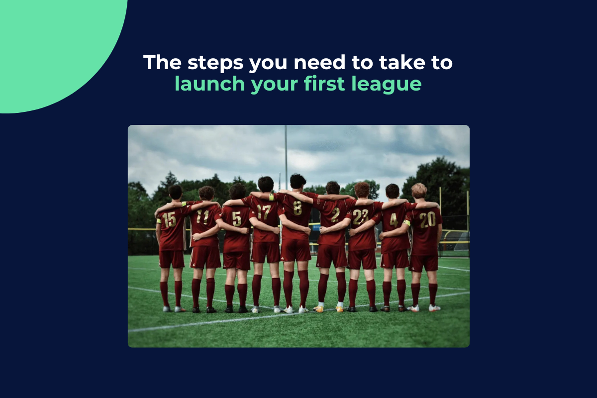 Start a league sports team management app