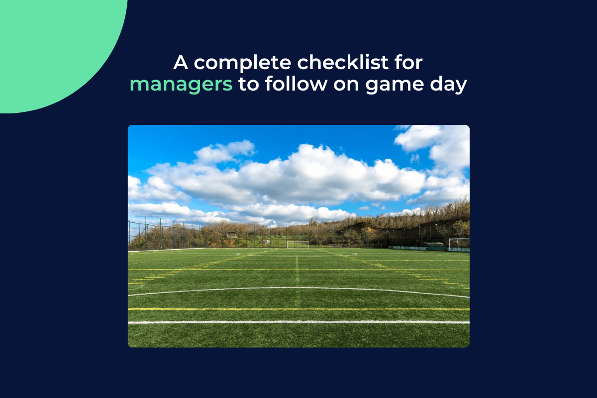 game day check list Game Day Checklist