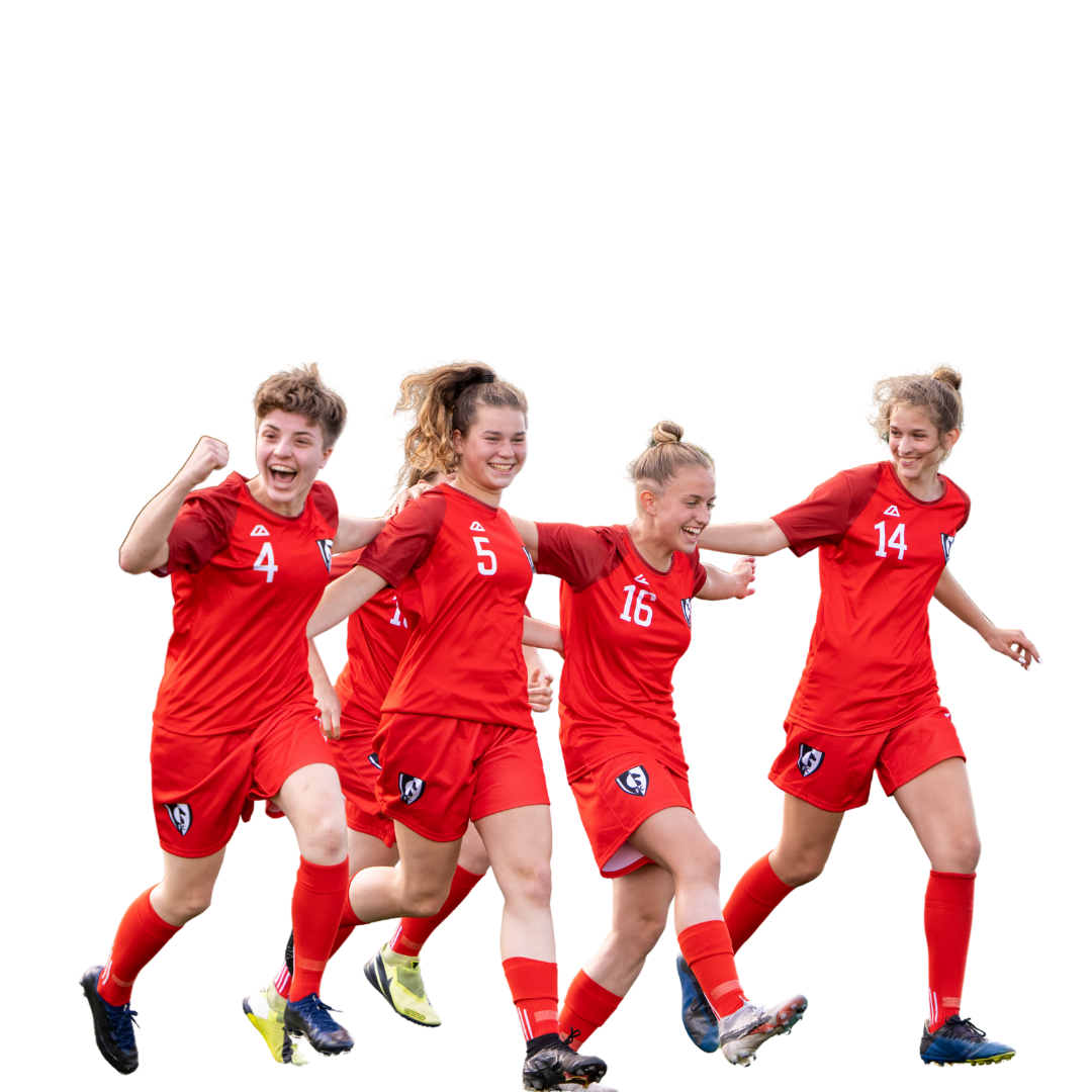 netball players in a club