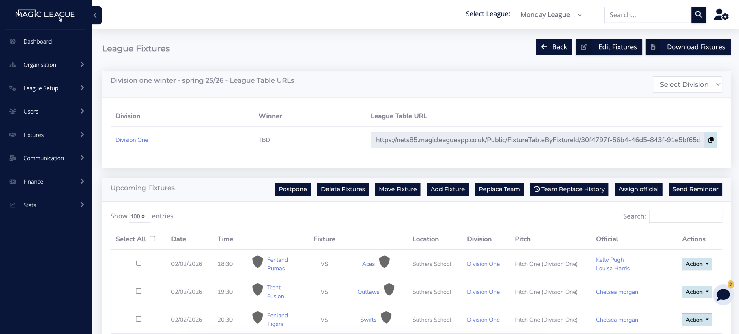 Kettering Fixtures (1)