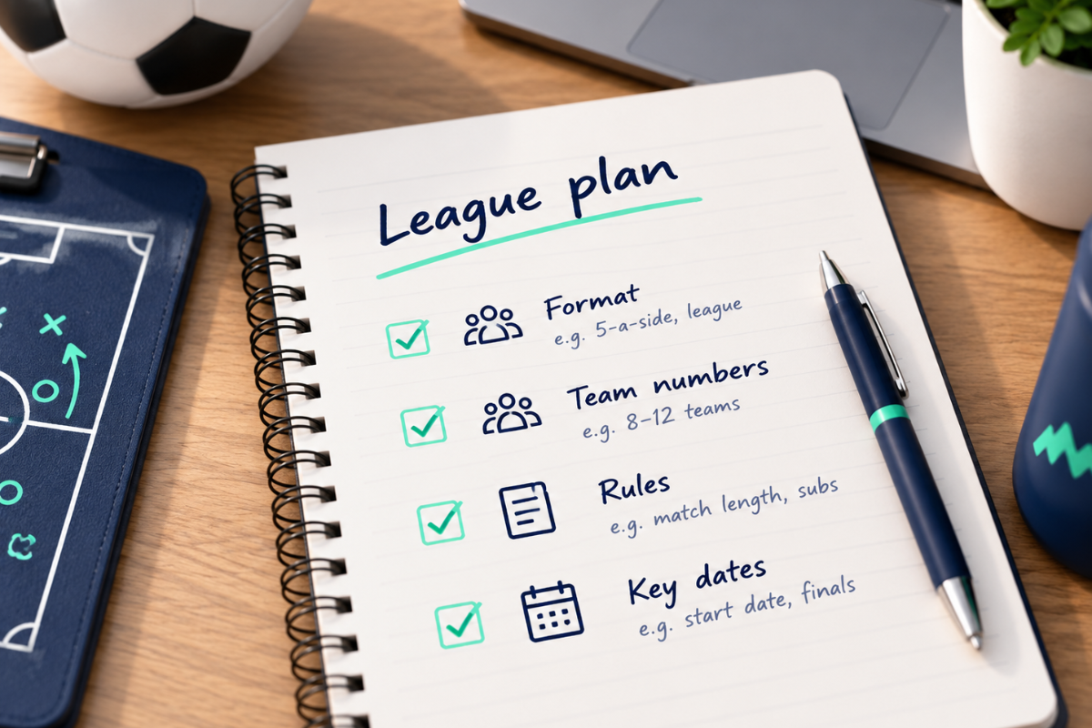 League Plan league manager using excel